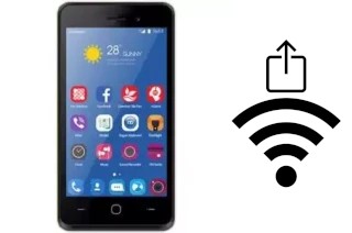 Générer un QR code avec la clé Wifi sur un Ooredoo Smart 10S
