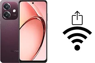 Générer un QR code avec la clé Wifi sur un Oppo A3x 4G