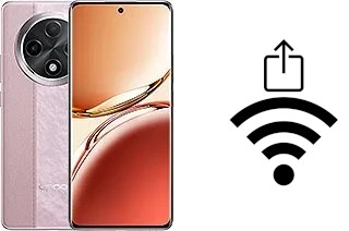 Générer un QR code avec la clé Wifi sur un Oppo F27 Pro+