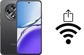 Générer un QR code avec la clé Wifi sur un Oppo A3 (2024)