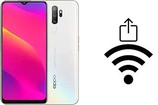 Générer un QR code avec la clé Wifi sur un Oppo A5 (2020)