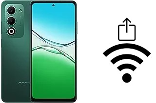 Générer un QR code avec la clé Wifi sur un Oppo A5 4G