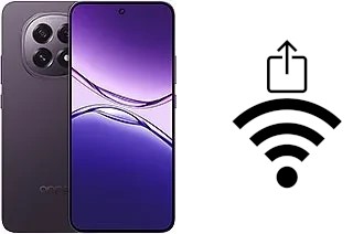 Générer un QR code avec la clé Wifi sur un Oppo A5 (China)