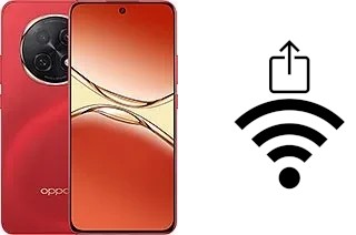 Générer un QR code avec la clé Wifi sur un Oppo A5 Pro