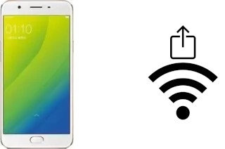 Générer un QR code avec la clé Wifi sur un Oppo A59S
