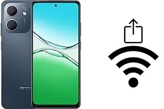 Générer un QR code avec la clé Wifi sur un Oppo A5x 4G