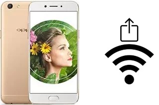 Générer un QR code avec la clé Wifi sur un Oppo A77