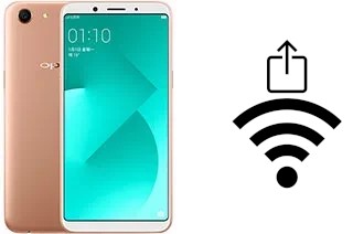 Générer un QR code avec la clé Wifi sur un Oppo A83