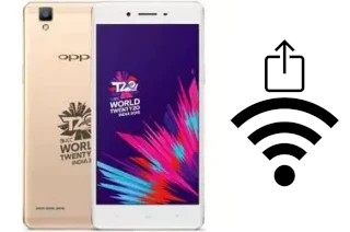 Générer un QR code avec la clé Wifi sur un Oppo F1 ICC WT20