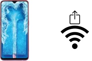 Générer un QR code avec la clé Wifi sur un Oppo F9 Pro