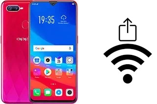 Générer un QR code avec la clé Wifi sur un Oppo F9 (F9 Pro)