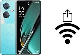 Générer un QR code avec la clé Wifi sur un Oppo K11