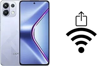 Générer un QR code avec la clé Wifi sur un Oppo K13