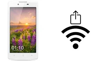 Générer un QR code avec la clé Wifi sur un Oppo Neo 3