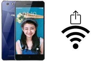 Générer un QR code avec la clé Wifi sur un Oppo R1x