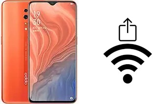 Générer un QR code avec la clé Wifi sur un Oppo Reno Z