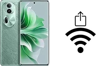 Générer un QR code avec la clé Wifi sur un Oppo Reno11 Pro (China)