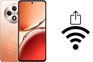 Générer un QR code avec la clé Wifi sur un Oppo Reno12 F
