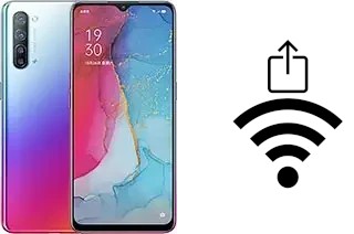 Générer un QR code avec la clé Wifi sur un Oppo Reno3 5G