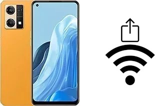 Générer un QR code avec la clé Wifi sur un Oppo Reno7 2022