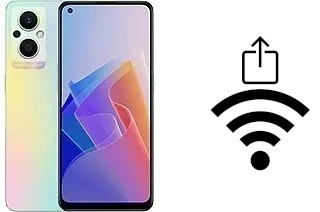 Générer un QR code avec la clé Wifi sur un Oppo Reno7 Z 5G