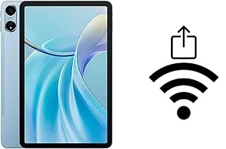 Générer un QR code avec la clé Wifi sur un Oscal Pad 100