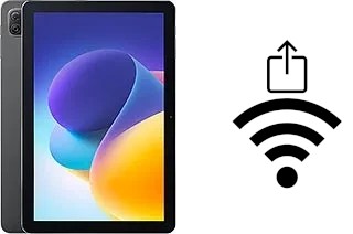 Générer un QR code avec la clé Wifi sur un Oscal Pad 70 WiFi