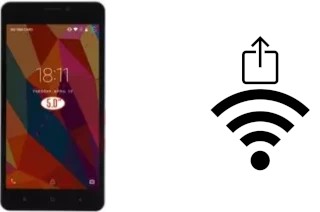 Générer un QR code avec la clé Wifi sur un Oukitel C3