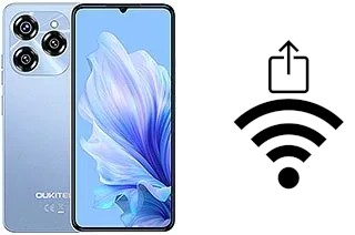 Générer un QR code avec la clé Wifi sur un Oukitel C50