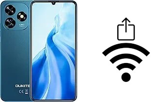 Générer un QR code avec la clé Wifi sur un Oukitel C51