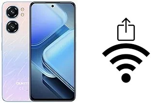Générer un QR code avec la clé Wifi sur un Oukitel C58