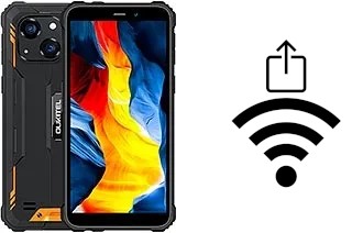 Générer un QR code avec la clé Wifi sur un Oukitel G2