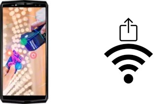 Générer un QR code avec la clé Wifi sur un Oukitel K10
