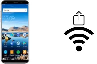 Générer un QR code avec la clé Wifi sur un Oukitel K5