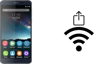 Générer un QR code avec la clé Wifi sur un Oukitel K6000 Pro