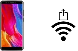 Générer un QR code avec la clé Wifi sur un Oukitel K8