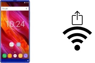 Générer un QR code avec la clé Wifi sur un Oukitel Mix 2