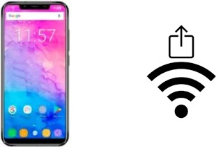 Générer un QR code avec la clé Wifi sur un Oukitel U19