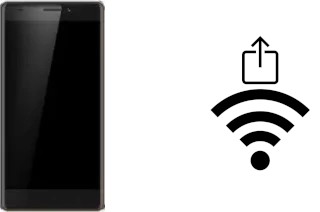 Générer un QR code avec la clé Wifi sur un Oukitel U2
