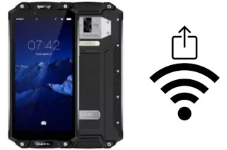 Générer un QR code avec la clé Wifi sur un Oukitel WP2