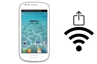 Générer un QR code avec la clé Wifi sur un Oysters Indian 400