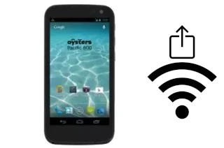 Générer un QR code avec la clé Wifi sur un Oysters Pacific 800