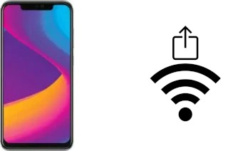 Générer un QR code avec la clé Wifi sur un Panasonic Eluga X1
