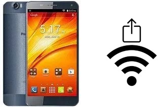 Générer un QR code avec la clé Wifi sur un Panasonic P61