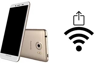 Générer un QR code avec la clé Wifi sur un Panasonic P88