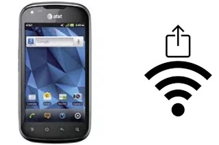 Générer un QR code avec la clé Wifi sur un Pantech Burst