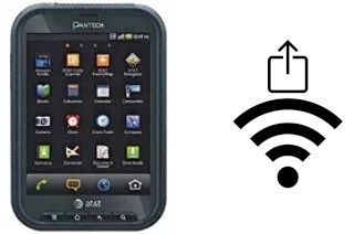 Générer un QR code avec la clé Wifi sur un Pantech Pocket P9060