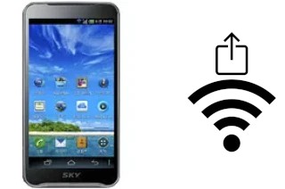 Générer un QR code avec la clé Wifi sur un Pantech Vega Racer 2 IM-A830L