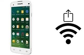 Générer un QR code avec la clé Wifi sur un Philips I908