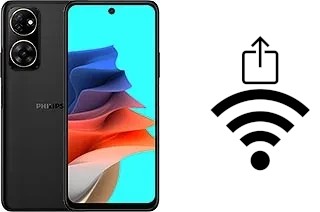 Générer un QR code avec la clé Wifi sur un Philips S6206